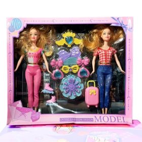   Model Fashion Design – 2 Babás Játékszett Kiegészítőkkel (Új, bontatlan)
