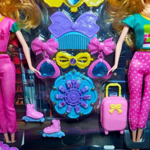 Model Fashion Design – Új, bontatlan  – 2 Babás Játékszett Kiegészítőkkel 