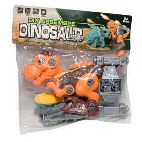   DIY Assemble Dinosaur – Csavarozható 17 cm-es Szerelhető Dínó Játék (ÚJ, bontatlan)
