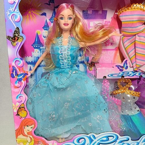 Fashion Baba – 10+ Extra Ruhaszettel (28 cm) – Vidám, Hercegnős Öltöztetős Játék