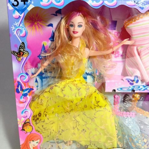 Fashion baba 10+ ruhaszettel – 28 cm-es öltöztetős játékbaba kiegészítőkkel (Gyermekjáték, 3+)