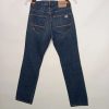 Abercrombie Kids – Sötétkék, szaggatott fiú farmernadrág, 164-es