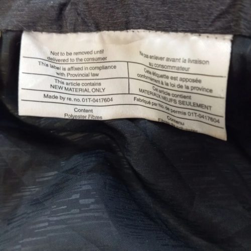 ADIDAS szürke melírozott női steppelt pufi sportmellény (EU 36–38 / S)