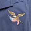 American Living sötétkék ujjatlan maxi ruha, XL