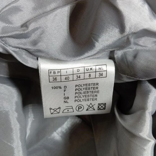 Apart ezüst fényű alkalmi maxi szoknya S