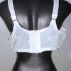 Bali fehér merevítős mintás melltartó – 44D / 100D (új, címkés)