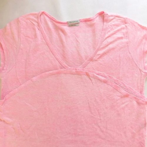 Benetton babarózsaszín kötött puha felső