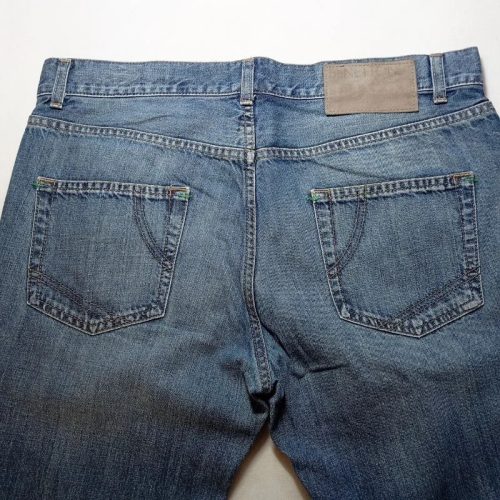 Benetton Férfi Világoskék Regular Fit Farmer – EU 56 (W33 L34)