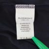 Bloomchic sötétkék oversize tunika – kockás részletekkel, 42/44/46