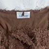 C&A CANDA barna flitteres női vékony pulóver – M