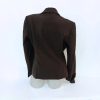 Caroll elegáns barna női blézer – vállpárnás, alkalmi zakó, 44-es méret