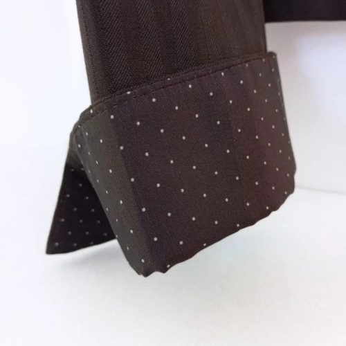 Caroll elegáns barna női blézer – vállpárnás, alkalmi zakó, 44-es méret