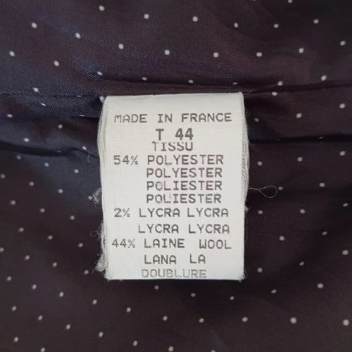 Caroll elegáns barna női blézer – vállpárnás, alkalmi zakó, 44-es méret