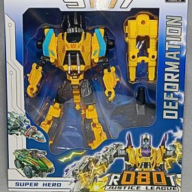   DEFORMATION 5in1 Átalakítható Robot – Justice League Stílus • 15 cm