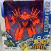 Narancssárga átalakuló robot figura – 5in1 Robot Justice League, 15 cm