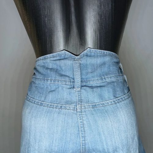 CaiLiNa női világoskék farmer rövidnadrág – XL