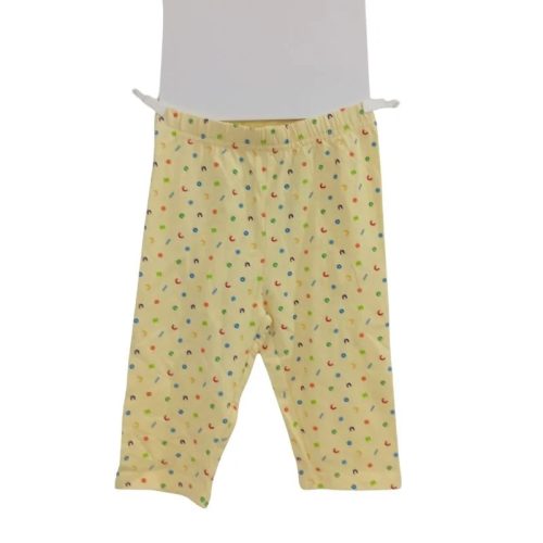 Cocomelon-sárga-alapon-mintás-lányka-leggings-98/104