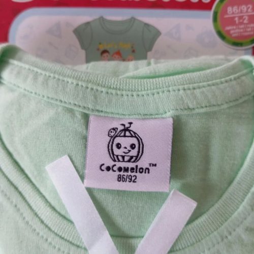 Cocomelon almazöld lányka ruha 86/92