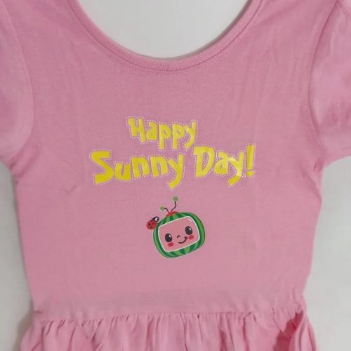 Cocomelon rózsaszín lányka ruha 86/92