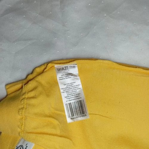 Cocomelon – sárga fiú rövidnadrág (86/92)