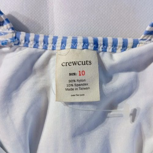 Crewcuts lányka csíkos egyberészes fürdőruha – EU 134-140