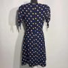 Elegáns pöttyös A-vonalú alkalmi ruha – Dorothy Perkins 36-os