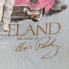 Világoskék Elvis Presley Graceland T-Shirt – férfi S méret
