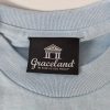 Világoskék Elvis Presley Graceland T-Shirt – férfi S méret