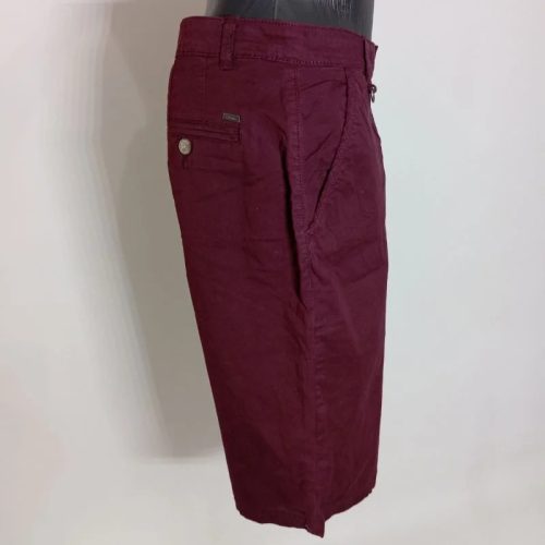Esprit bordó vászon térdnadrág 42-es, L méret 