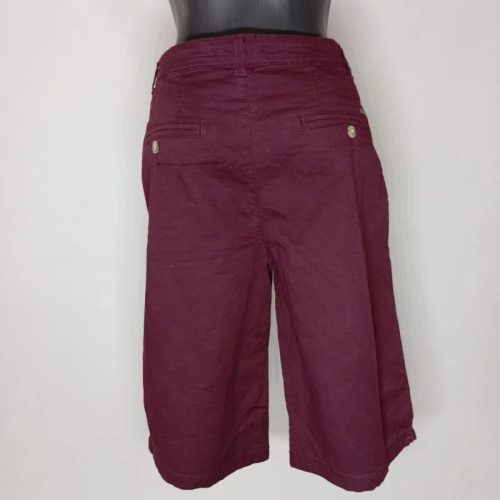 Esprit bordó vászon térdnadrág 42-es, L méret 