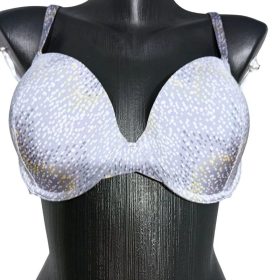   Esprit – Új, címkés halványlila pöttyös melltartó – 90A / 40A