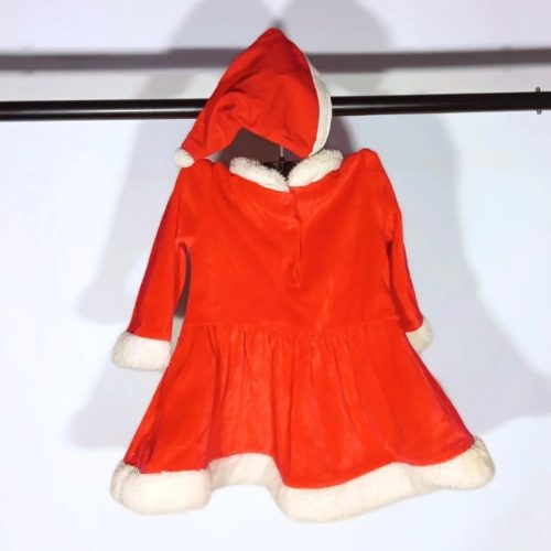 F&F Baby karácsonyi Mikulás ruha sapkával (3–6 hónap)