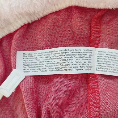 F&F Baby karácsonyi Mikulás ruha sapkával (3–6 hónap)