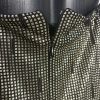 F&F Fekete-arany glam midi overál