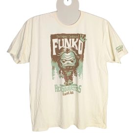   Funko® Headquarters Limitált Férfi Póló – Everett, WA, Krém Színű