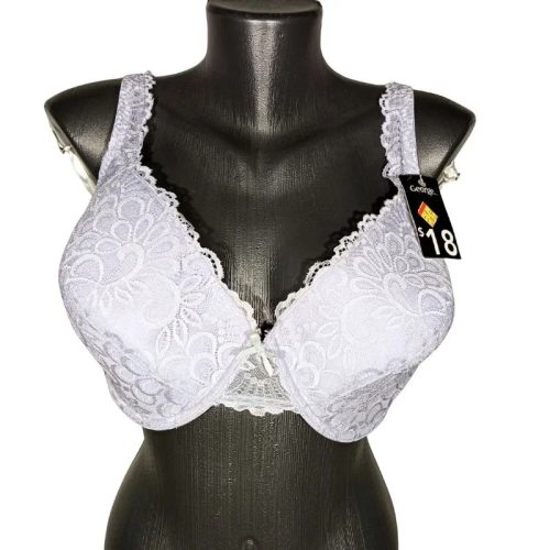 George halványlila merevítős csipkés melltartó – EU 100E (42DD)