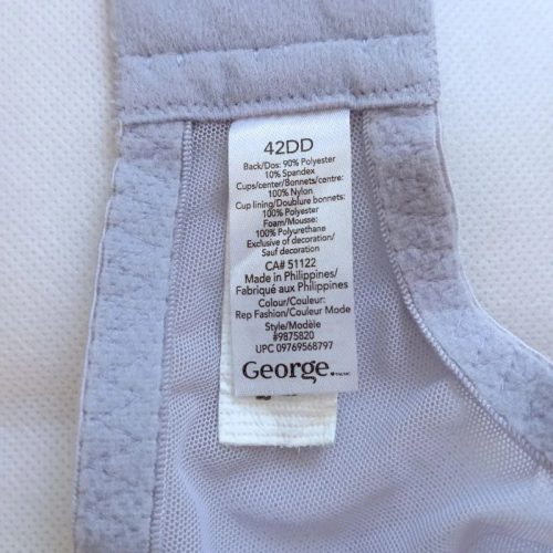 George halványlila merevítős csipkés melltartó – EU 100E (42DD)