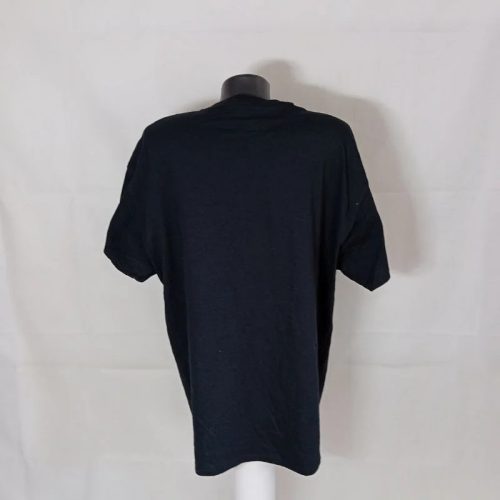 Gildan fekete póló szuperhősök mintával – XL