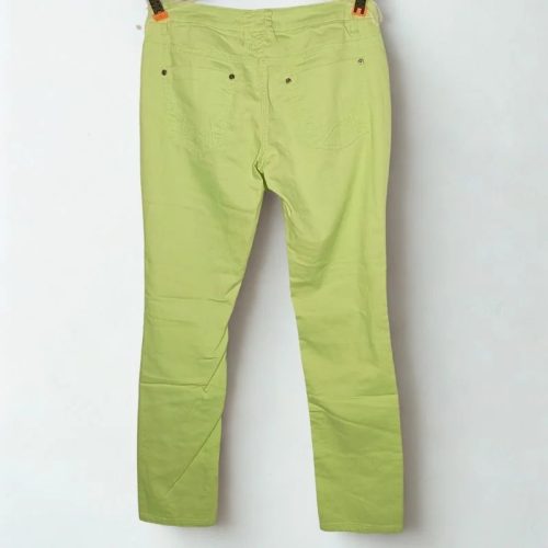 Gina almazöld női vászonnadrág – 38-as méret