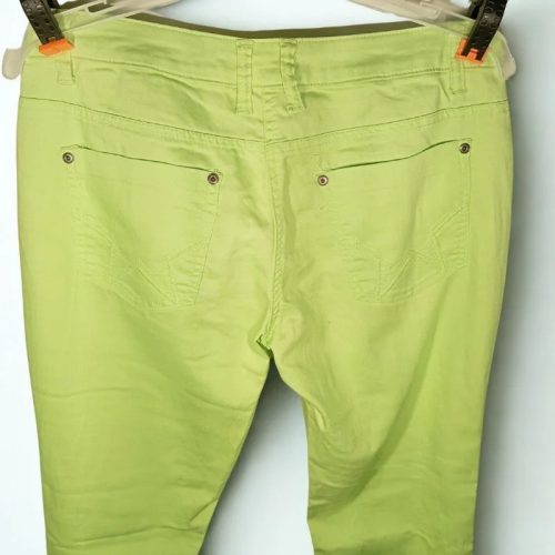 Gina almazöld női vászonnadrág – 38-as méret