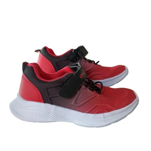 Hip&Hopps piros-fekete fiú sportcipő - 30