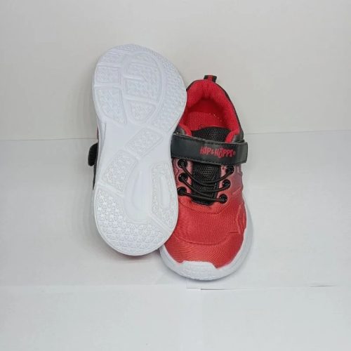 Hip&Hopps piros-fekete fiú sportcipő - 30
