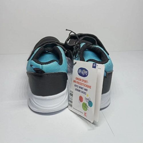 Hip & Hopps fekete-kék fiú sportcipő – 29