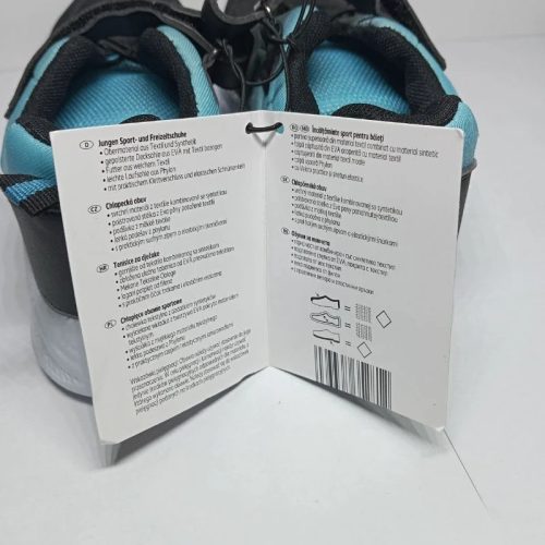 Hip & Hopps fekete-kék fiú sportcipő – 29