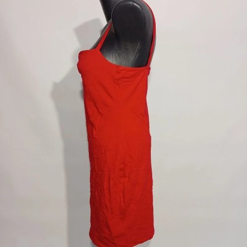 H&M Divided piros testhezálló mini ruha – M-es méret