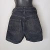 H&M fekete magas derekú farmer short – női, 40