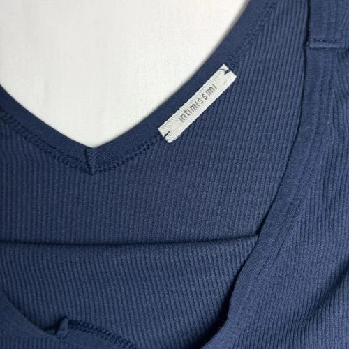 Intimissimi sötétkék bordázott női trikó – S/M