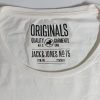 Jack & Jones Originals fehér póló – ALOHA virágmintás grafika