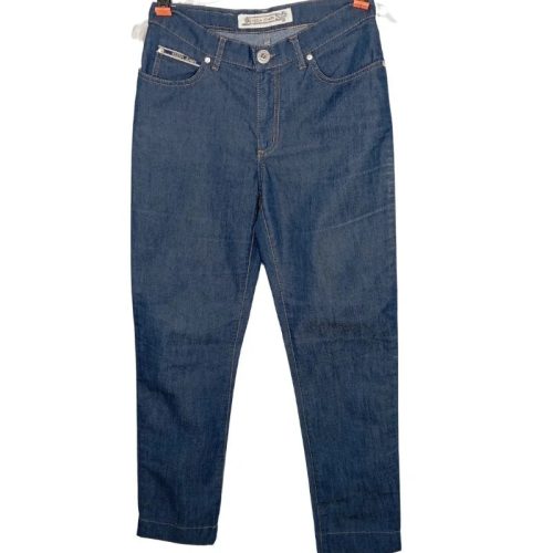 Krizia Jeans – Sötétkék, klasszikus fazonú női farmernadrág (28-as)