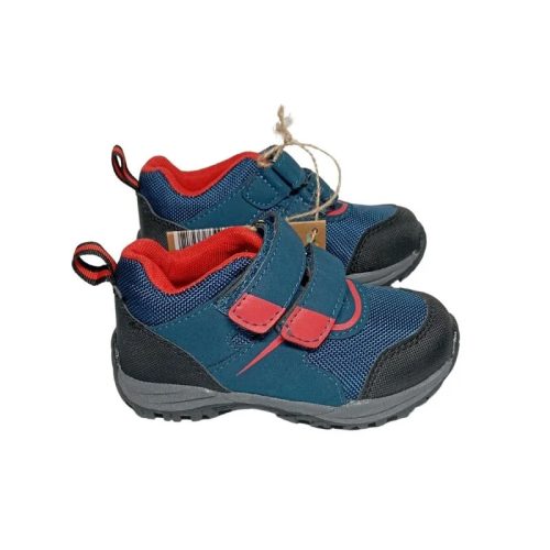 Kuniboo kisfiú trekking cipő – kék, tépőzáras, méret 24